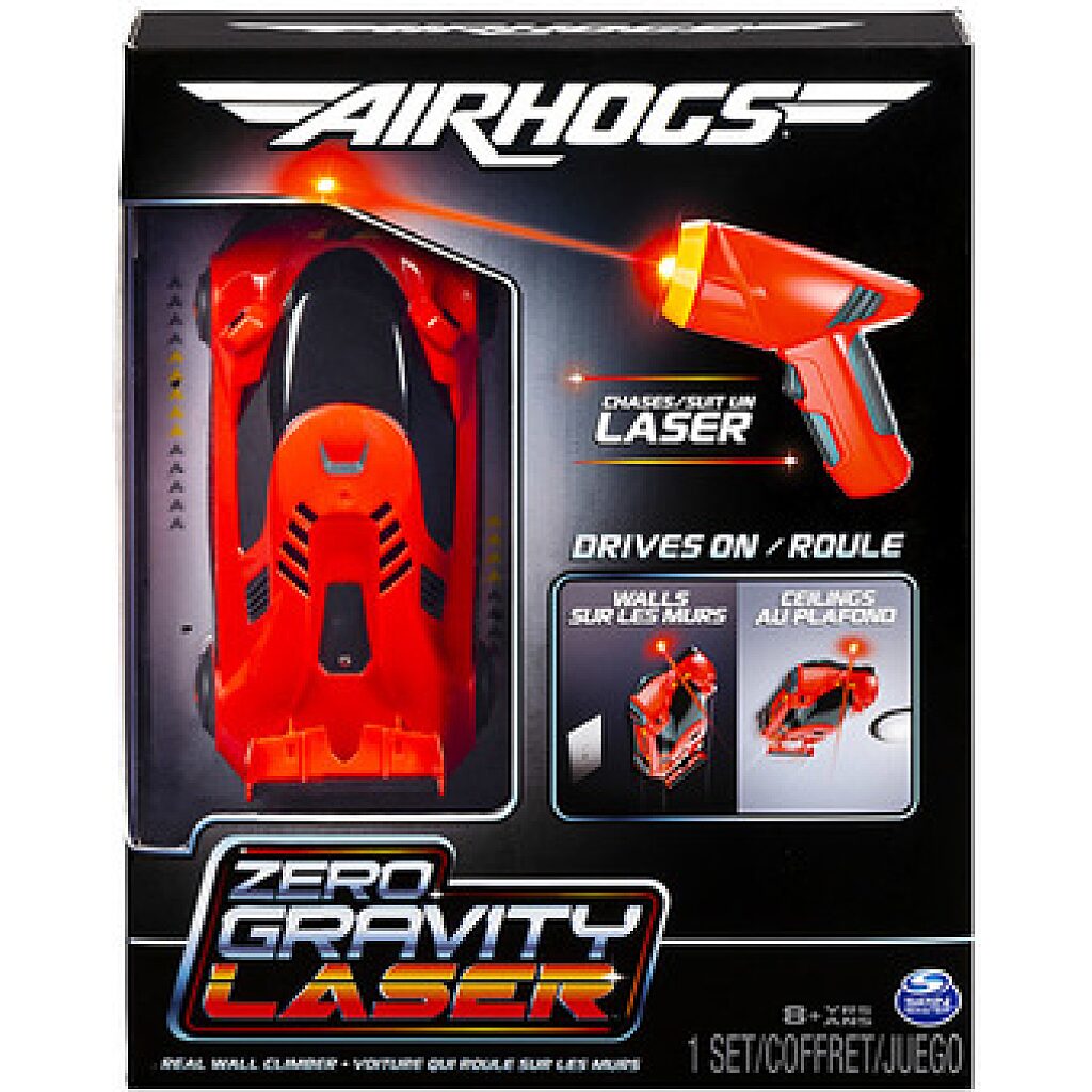 Air Hogs: Zero Gravity Laser versenyautó - piros - 1. kép