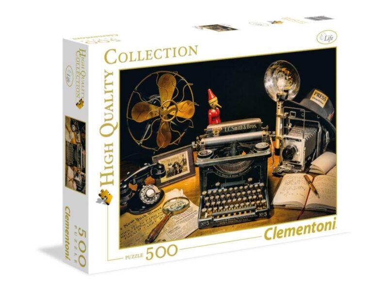 Az írógép 500 db-os puzzle - Clementoni - 2. kép