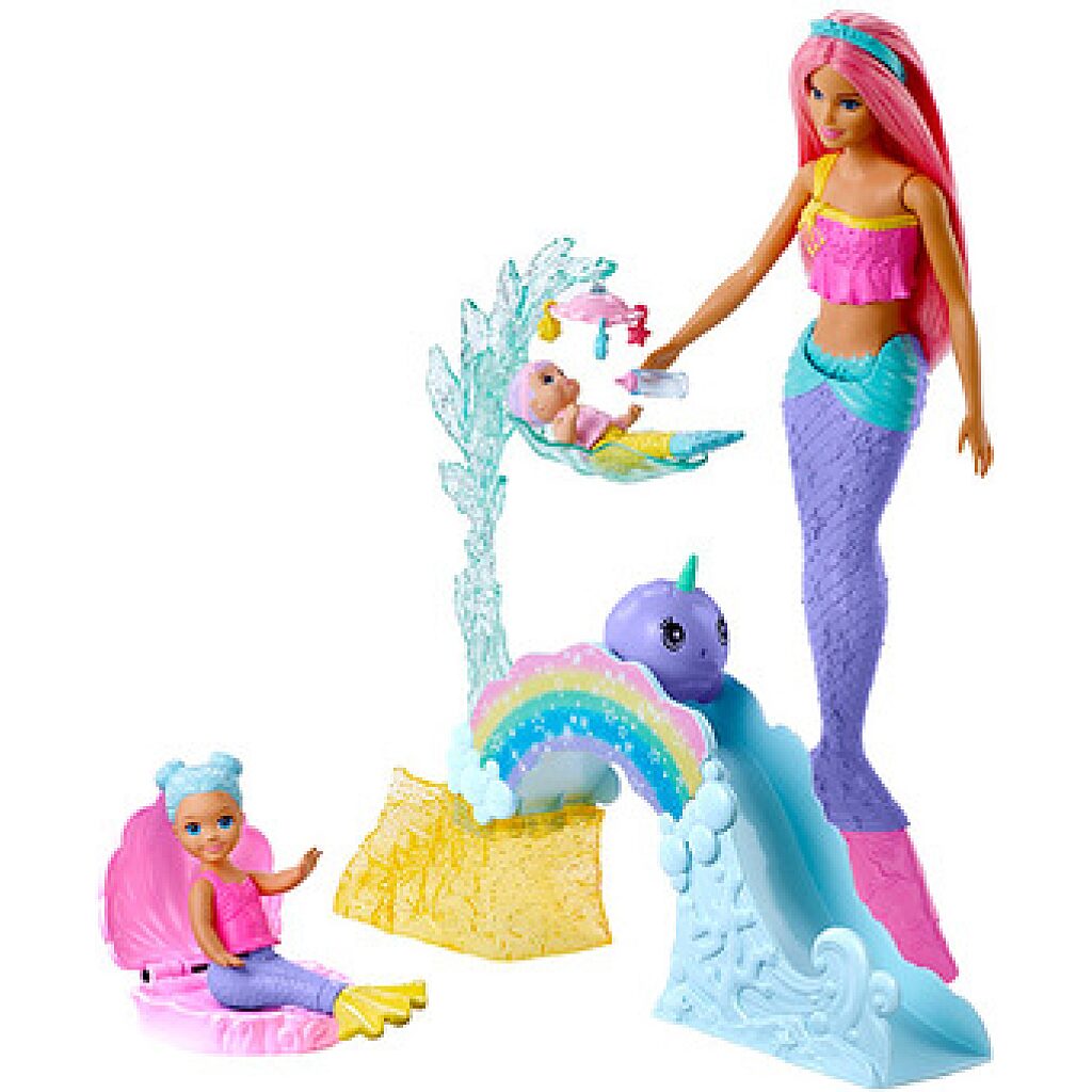 Barbie Dreamtopia: bébiszitter játékszett - 1. kép