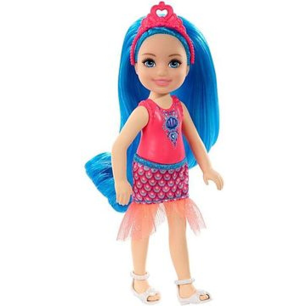 Barbie Dreamtopia: Kék hajú lány baba - 1. kép