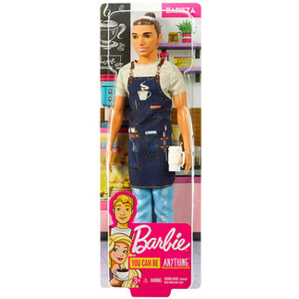 Barbie karrierista babák: barista Ken - 1. kép