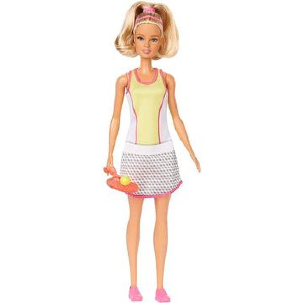 Barbie karrierista babák: Szőke hajú teniszező Barbie - 1. kép