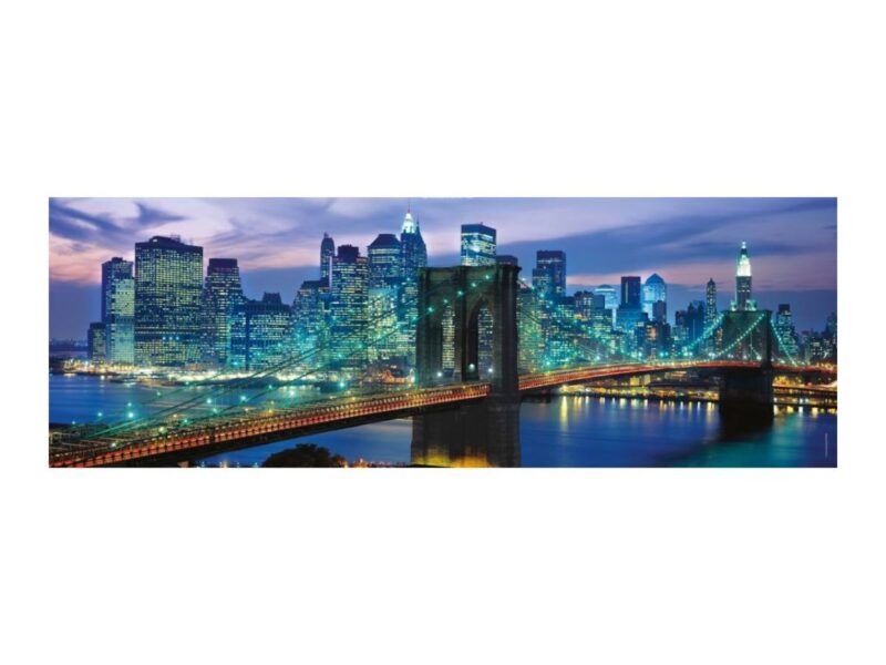 Brooklyn-híd 1000 db-os panoráma puzzle - Clementoni - 1. kép