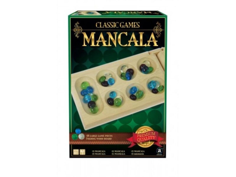 Classic Games Fa Mancala társasjáték - 2. kép