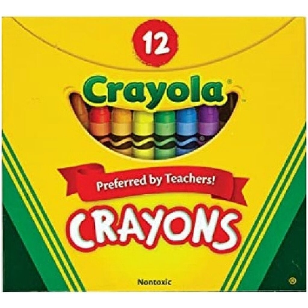 Crayola: Viaszkréta – 12 db
