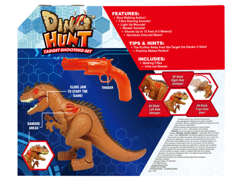 Dinóvadászat interaktív játék - Dino Hunt - 5. kép