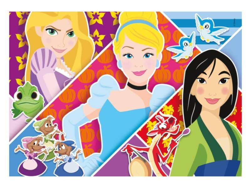 Disney Hercegnők 2x20 db-os puzzle - Clementoni - 2. kép