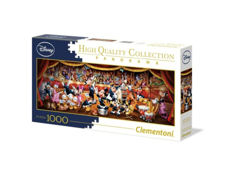 Disney Orchestra 1000 db-os panoráma puzzle - Clementoni - 2. kép