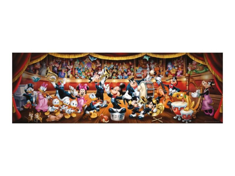 Disney Orchestra 1000 db-os panoráma puzzle - Clementoni - 1. kép