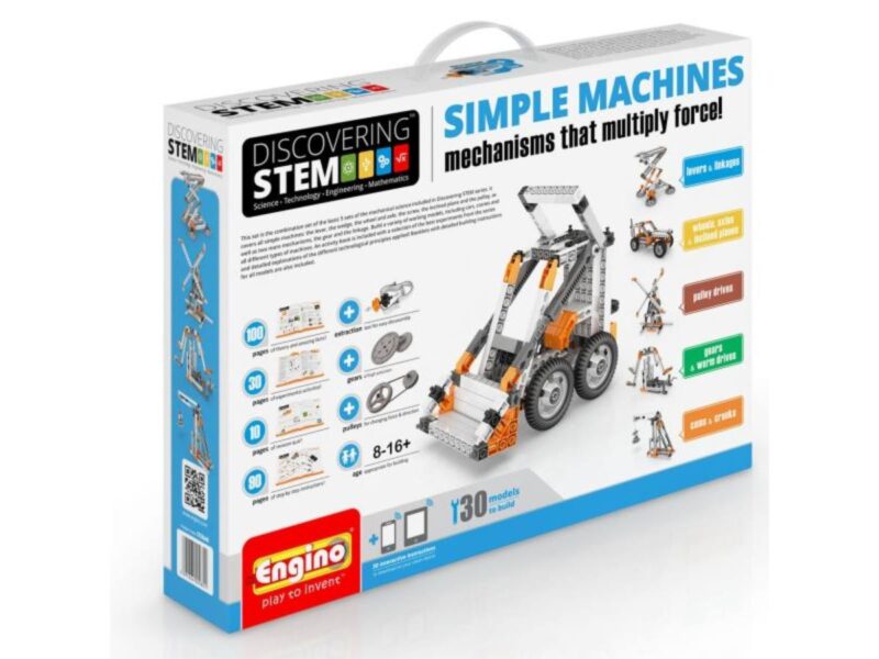 Engino Discovering Stem Egyszerű gépek építőjáték - 1. kép