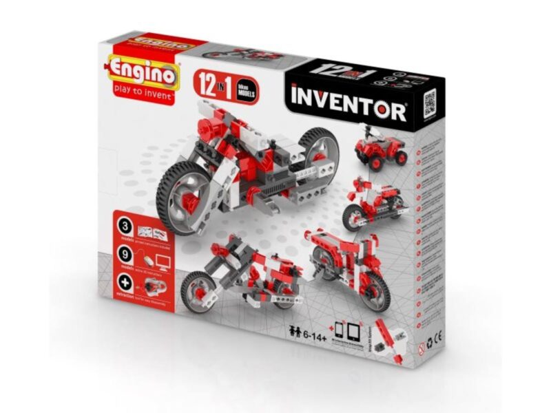 Engino Inventor 12 az 1-ben építőjáték - Motorok - 1. kép