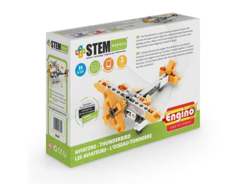 Engino Stem Heroes Repülés - Thunderbird építőjáték - 1. kép