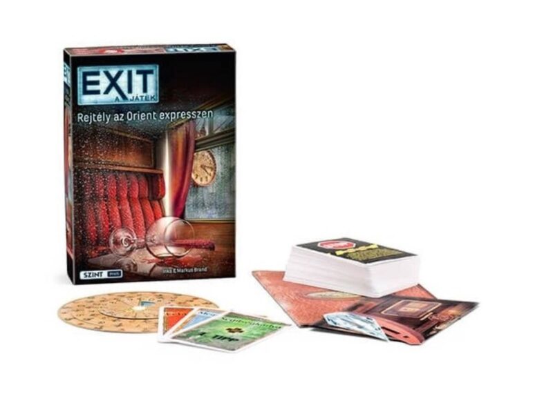 EXIT 7. - Gyilkosság az Orient Expresszen társasjáték - 1. kép