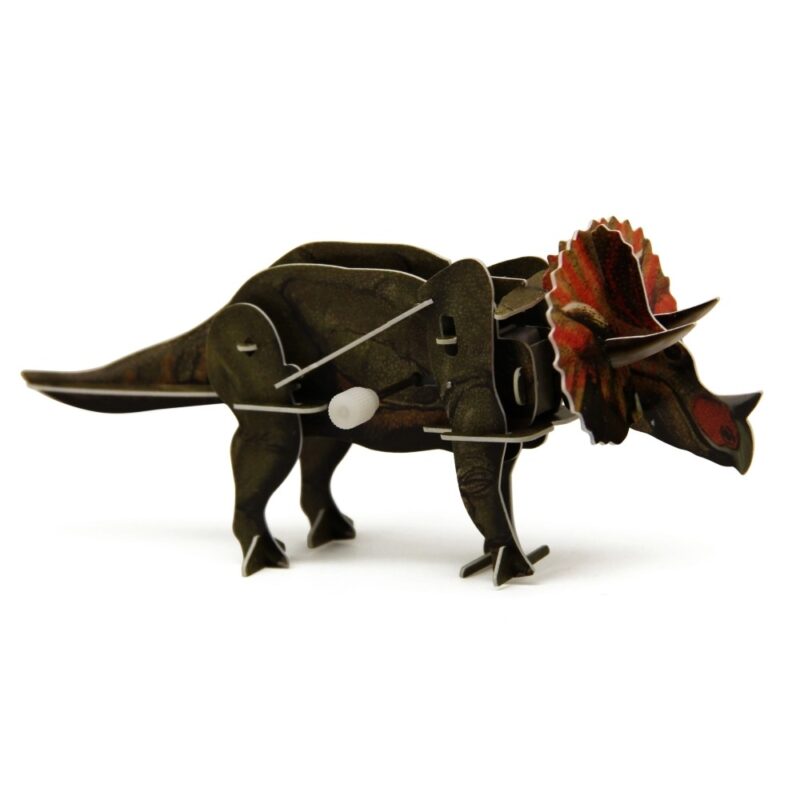 Felhúzható 3D puzzle - Triceratops - 2. kép