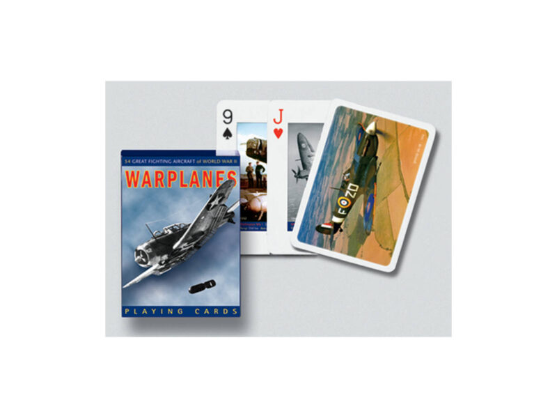 Harci repülők 1x55 lapos römi kártya - 1. kép