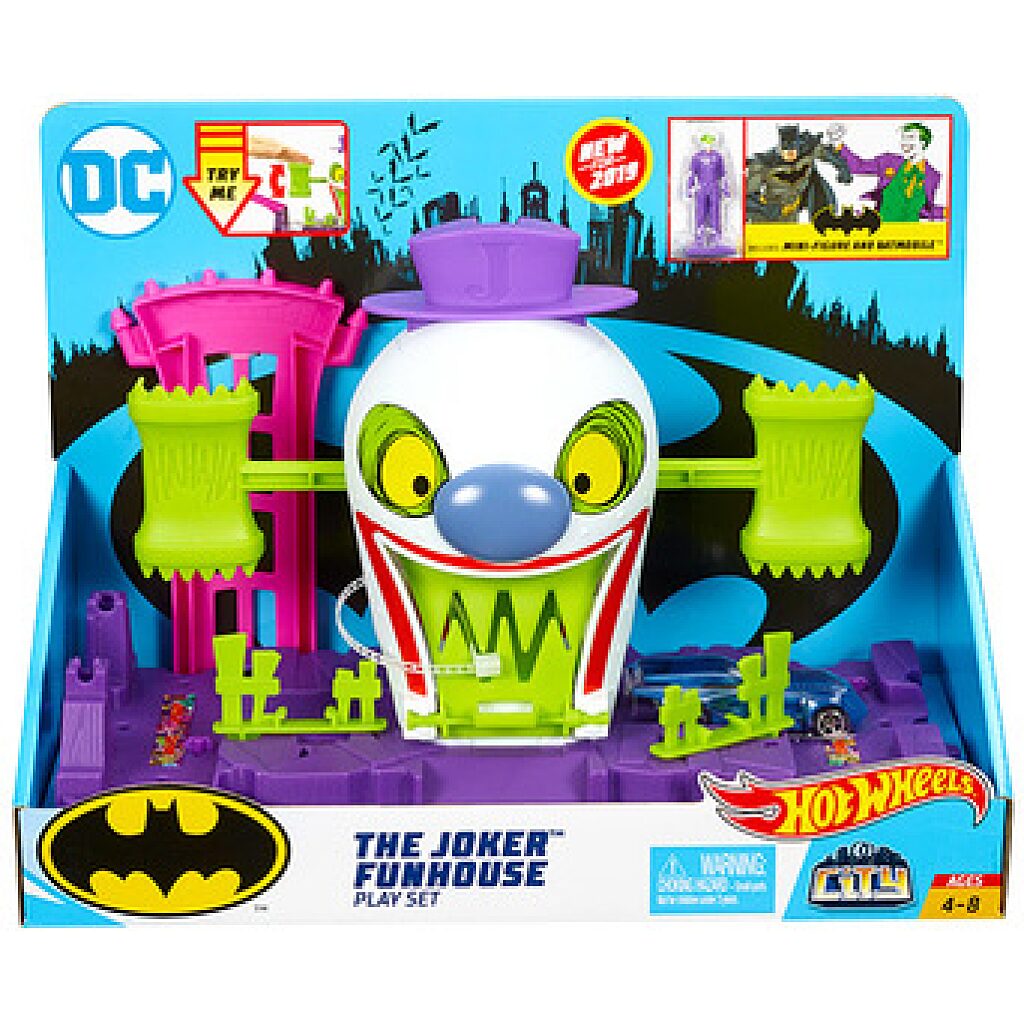 Hot Wheels City: Joker Elvarázsolt Kastély játékszett - 1. kép
