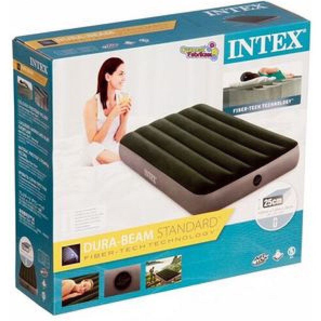 Intex: Prestige Downy felfújható matrac ágy - 99 x 191 x 25 cm - 1. kép