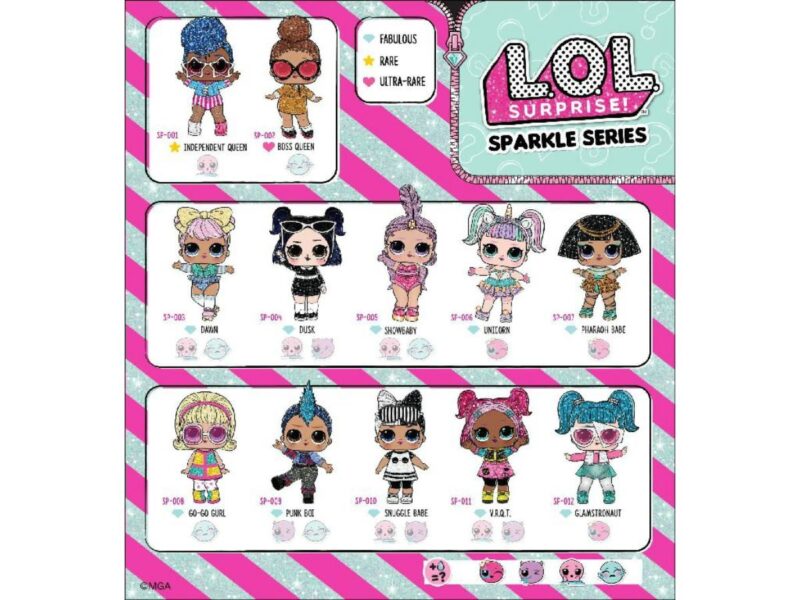 L.O.L. Surprise Sparkle Series - a legcsillogóbb LOL babák - 5. kép