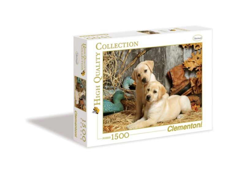 Labradorok 1500 db-os puzzle - Clementoni - 3. kép