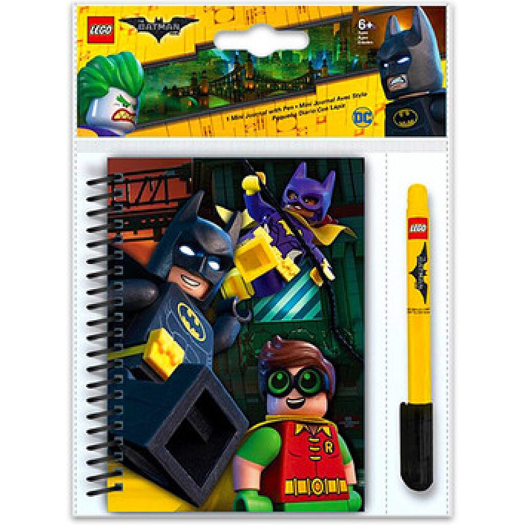 LEGO Batman Movie: mini napló zselés tollal - 1. kép