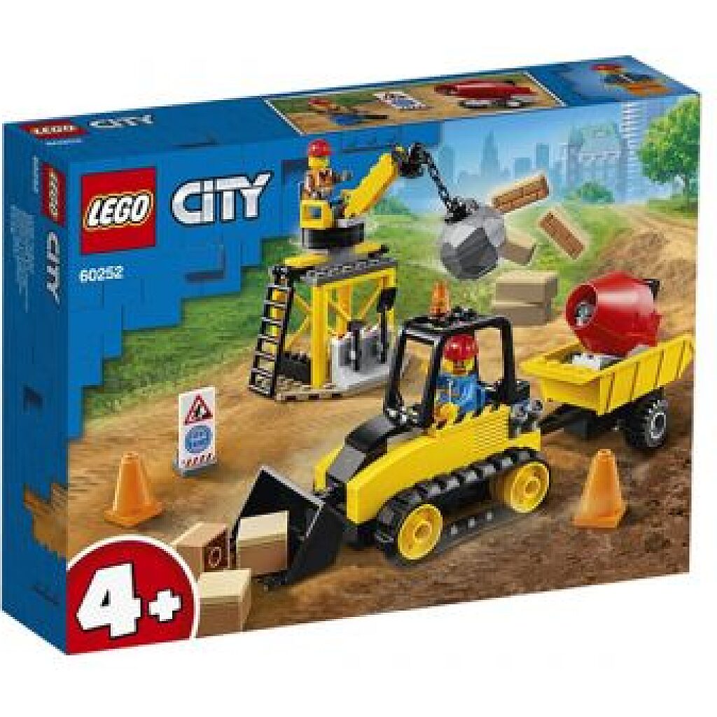LEGO City: Építőipari buldózer 60252 - 1. kép