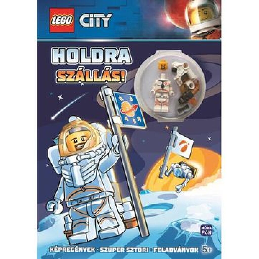 Lego City – Holdra szállás! - Képregények - Szuper sztori - Feladványok - Minifigura - 1. kép