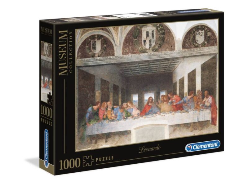 Leonardo Da Vinci: Utolsó vacsora 1000 db-os puzzle - Clementoni - 2. kép