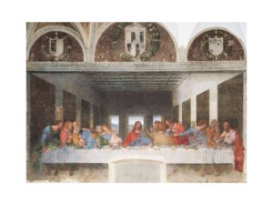 Leonardo Da Vinci: Utolsó vacsora 1000 db-os puzzle - Clementoni - 1. kép