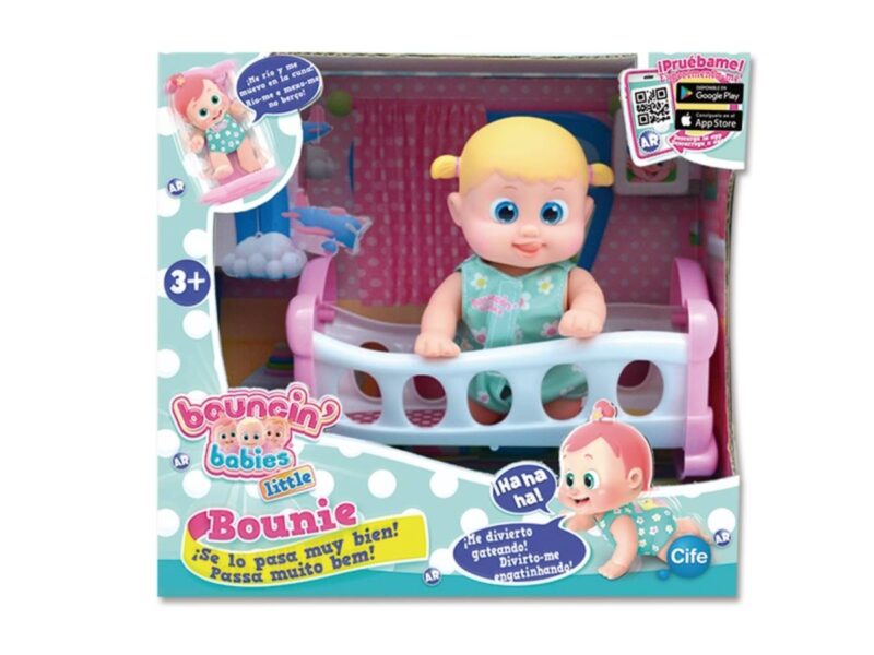 Mászkáló-nevető Bounie baba - Bouncing Babies - 2. kép