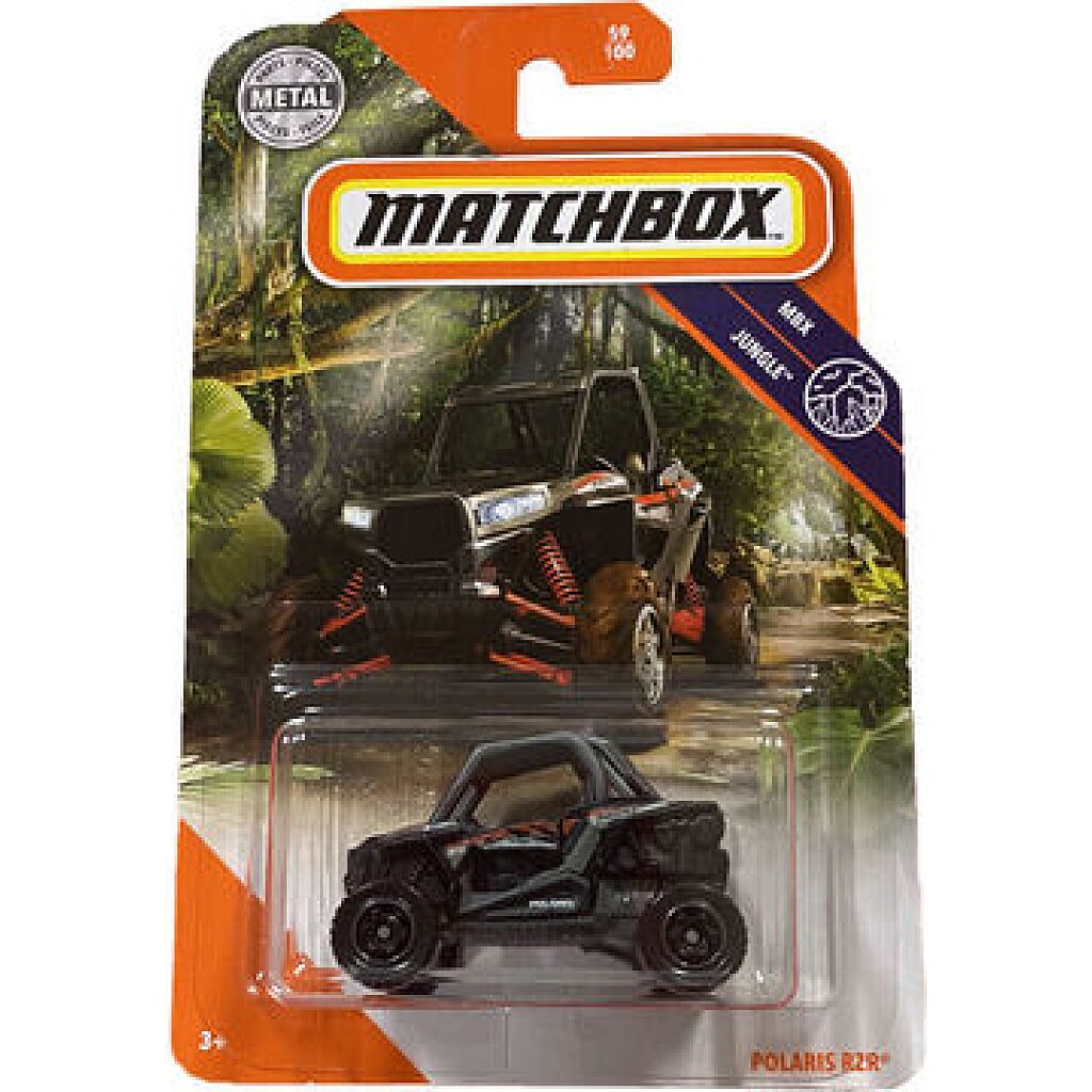 Matchbox MBX Jungle: Polaris RZR kisautó - 1. kép