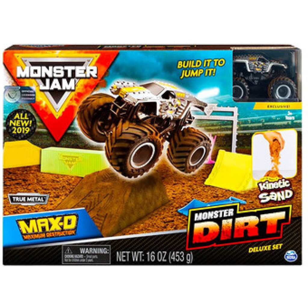 Monster Jam: Dirt Deluxe szett autóval - 1. kép