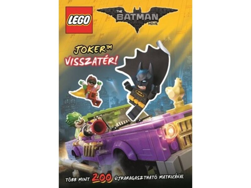 Móra könyv Lego Batman - Joker visszatér - 1. kép