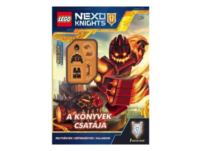Móra könyv Lego Nexo - A könyvek csatája - 1. kép
