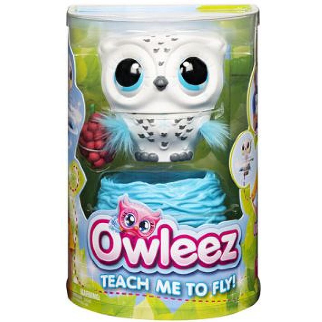 Owleez: interaktív bagoly - fehér - 1. kép