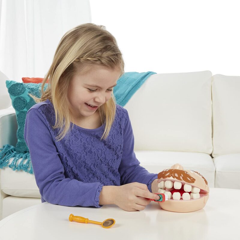 Play-Doh: 5 darabos fogászat gyurma szett játék közben fogmosás
