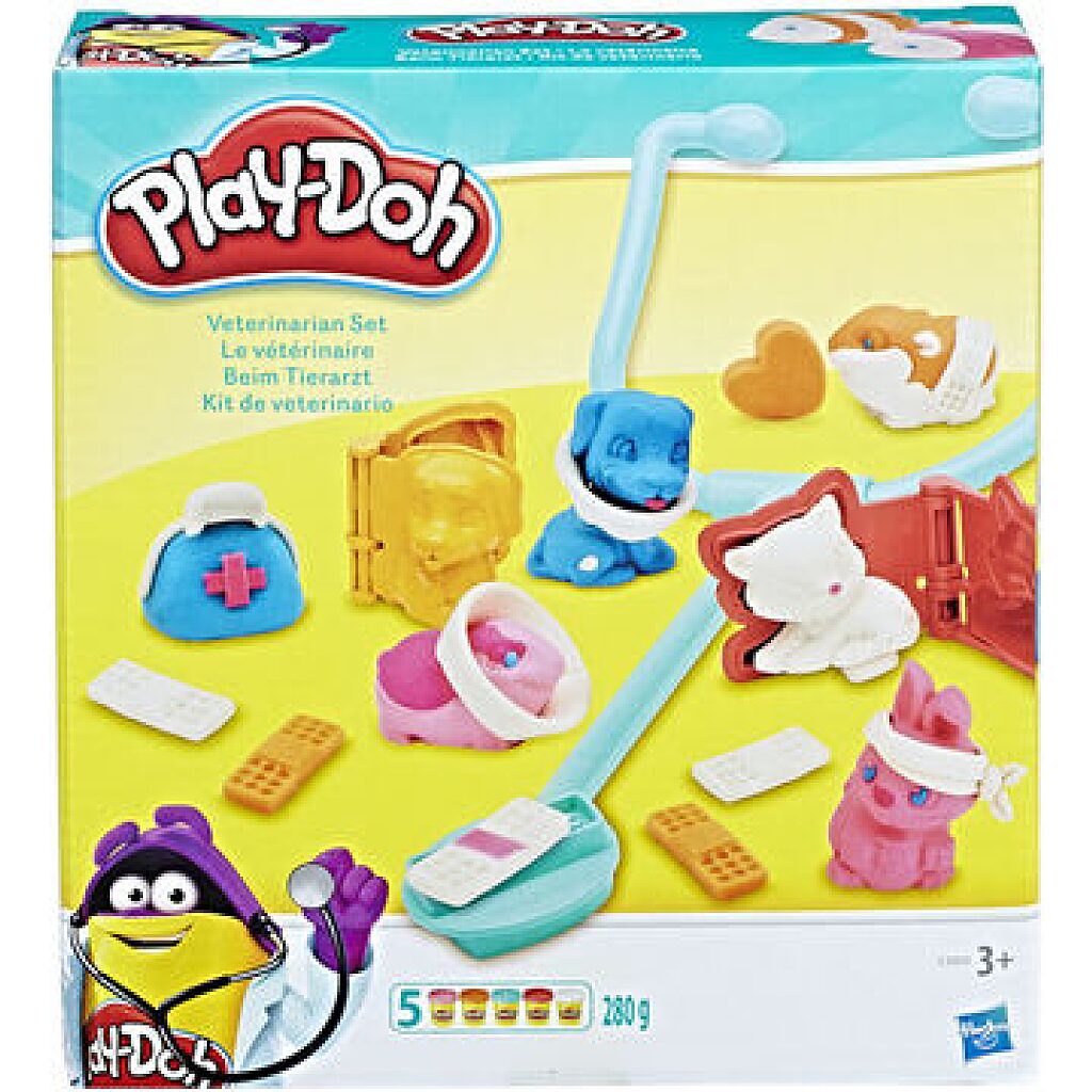 Play-Doh: Állatorvos gyurmaszett - 1. kép