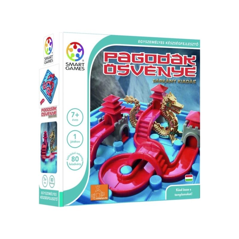 Smart Games Pagodák ösvénye logikai játék - Sárkány kiadás - 1. kép
