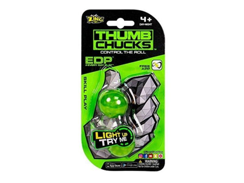 Thumb chucks - világító ügyességi Tiki-Taki golyók - 1. kép