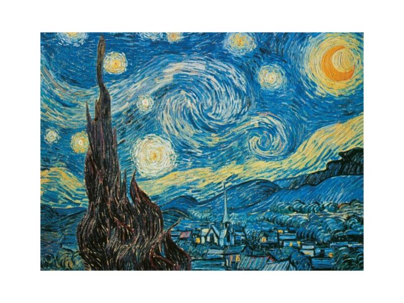 Van Gogh: Csillagos éj 500 db-os puzzle - Clementoni - 1. kép
