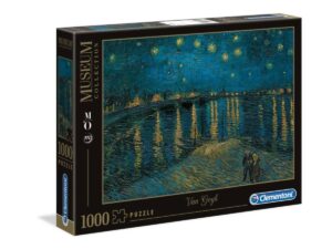 Van Gogh: Csillagos éj a Rhone fölött 1000 db-os puzzle - Clementoni - 2. kép