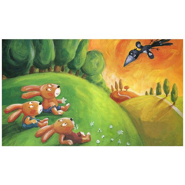 A Három nyúl diafilm - 1. Kép