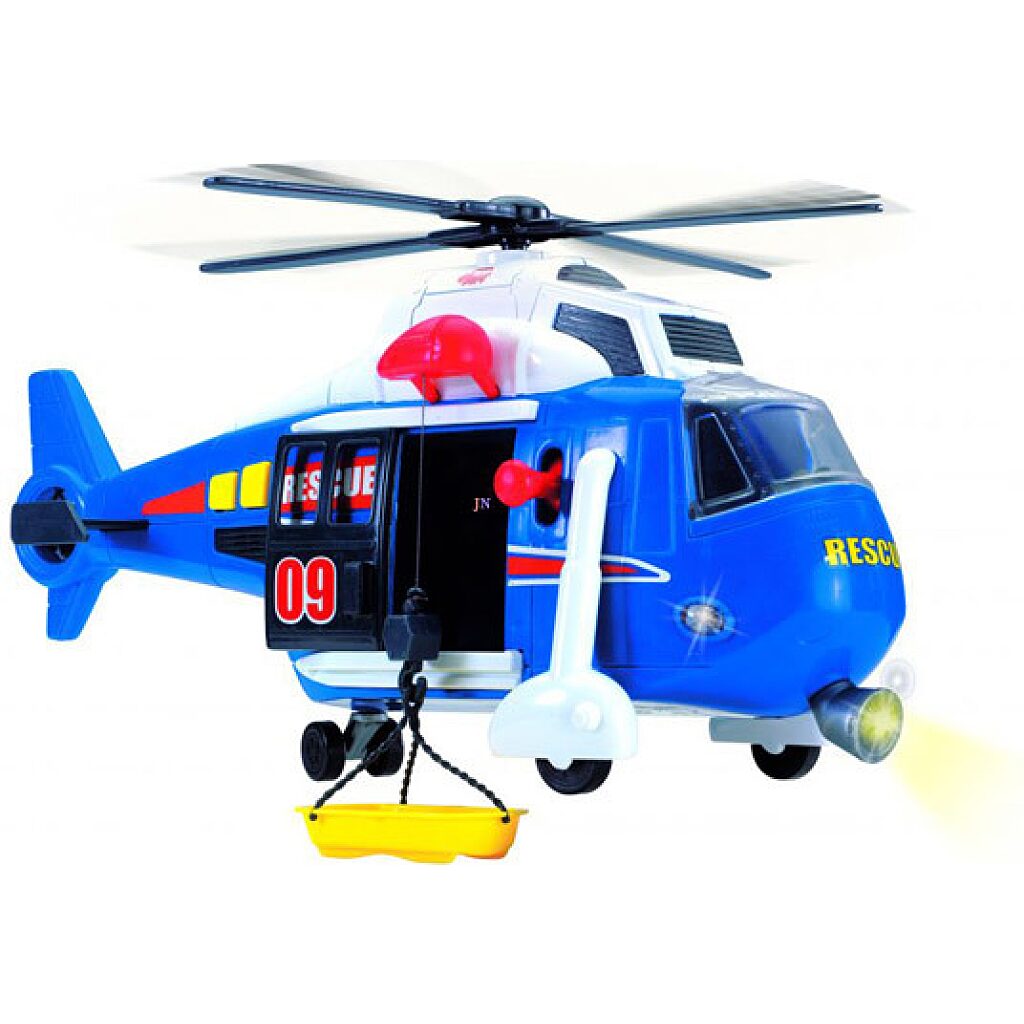 Action Series mentőhelikopter - kék - 2. Kép