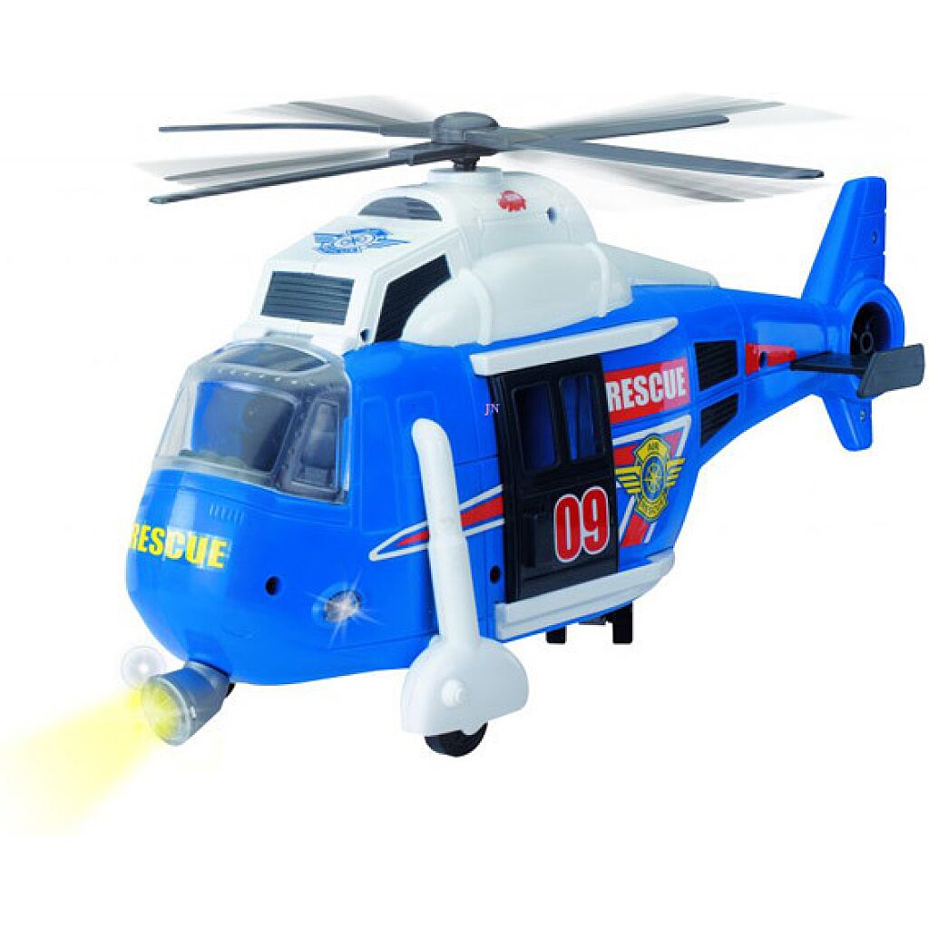 Action Series mentőhelikopter - kék - 3. Kép