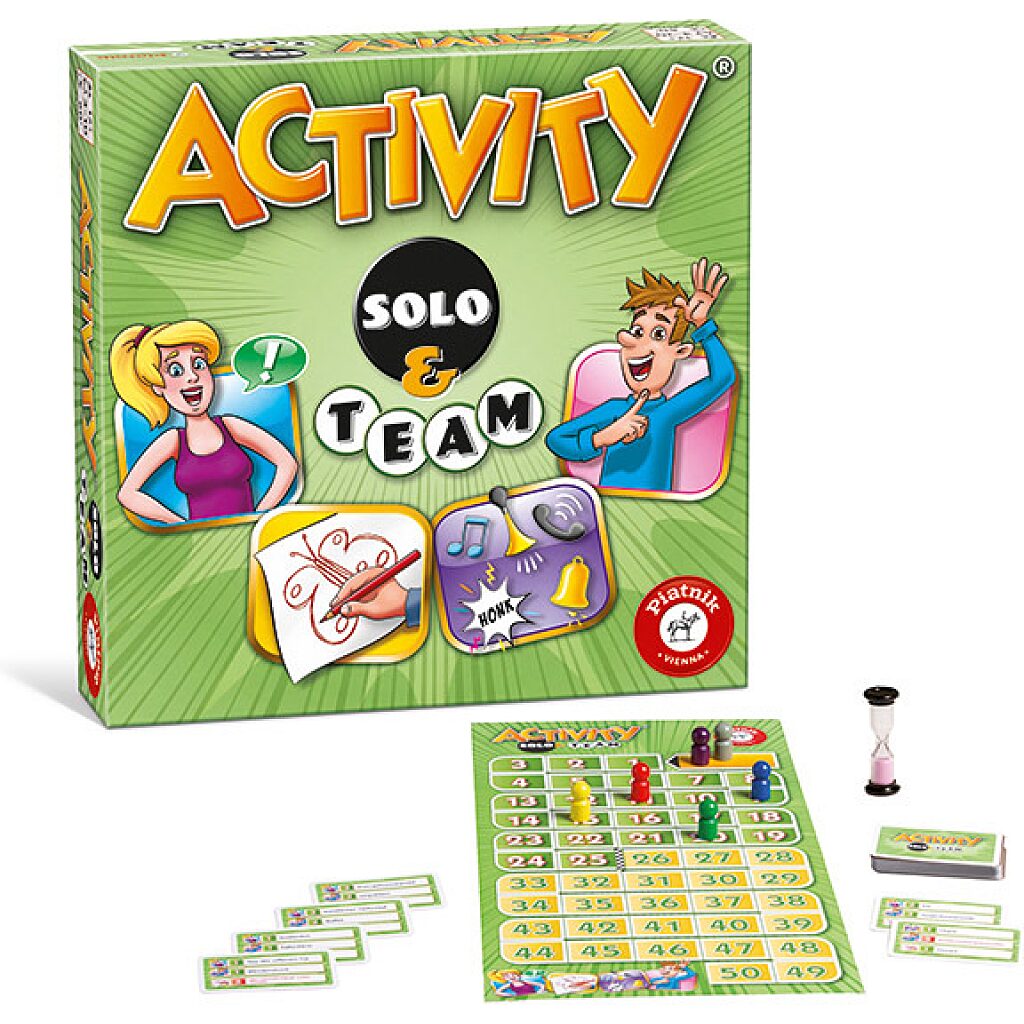 Activity: Solo and Team társasjáték - 1. Kép