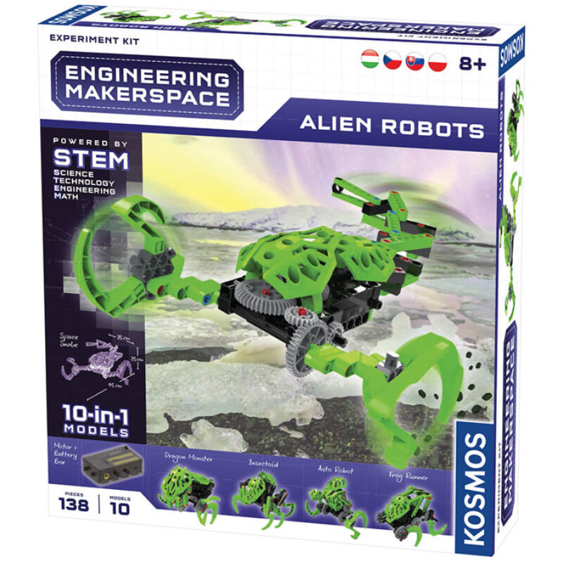 Alien Robots építő játék - 3. Kép
