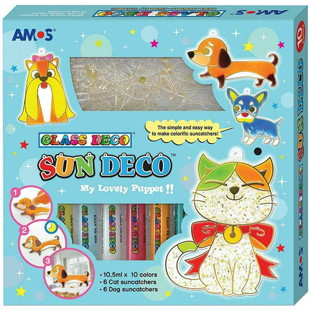 Amos: kutya és cica fényvarázsforma szett - 1. Kép