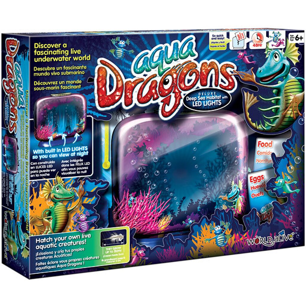 Aqua Dragons vízalatti élővilág - LED világítással - 1. Kép