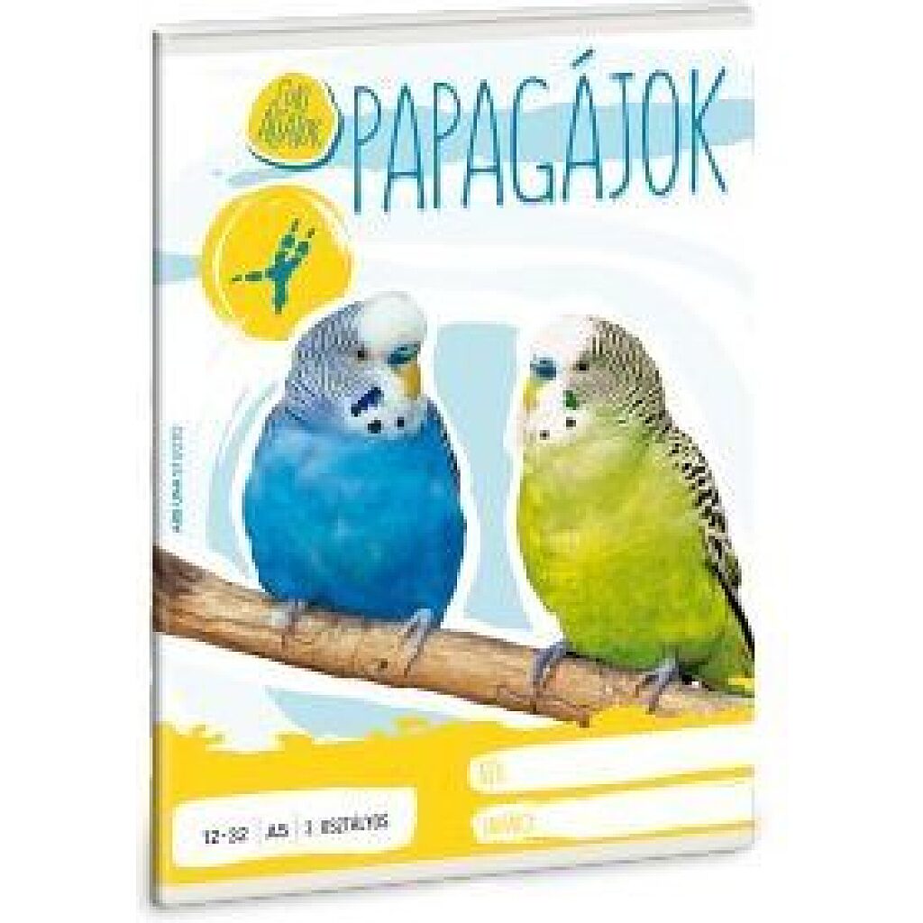 Ars Una: Papagájok 3. osztályos füzet - A5 - 1. Kép