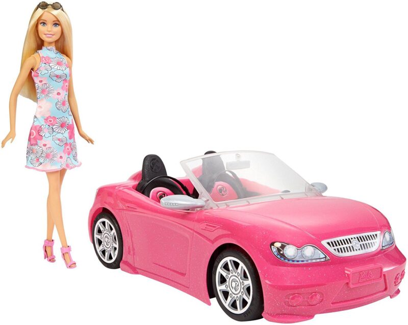 Barbie autó babával - 2. Kép