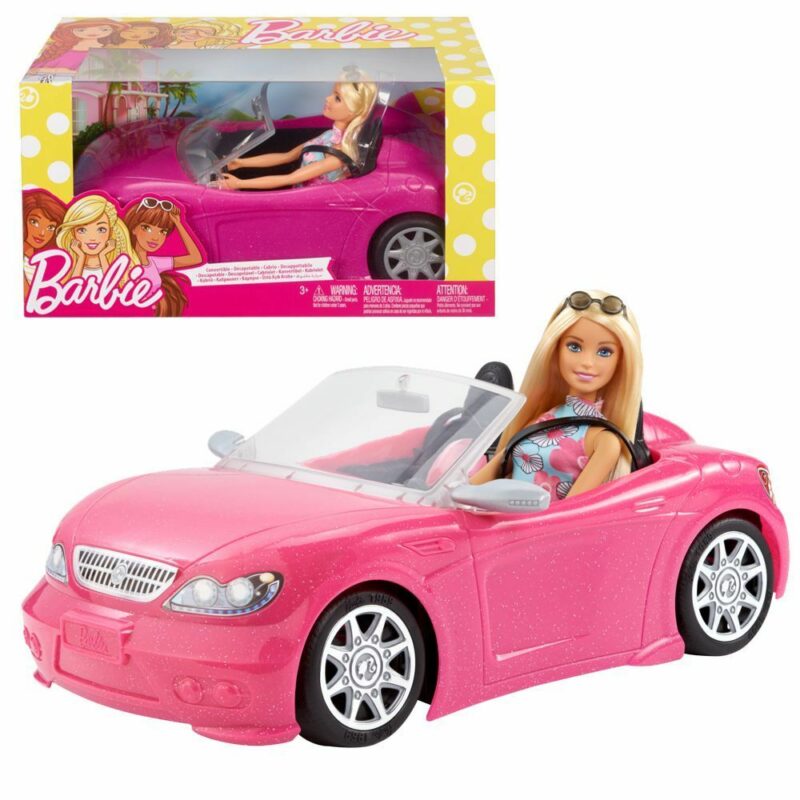 Barbie autó babával - 1. Kép